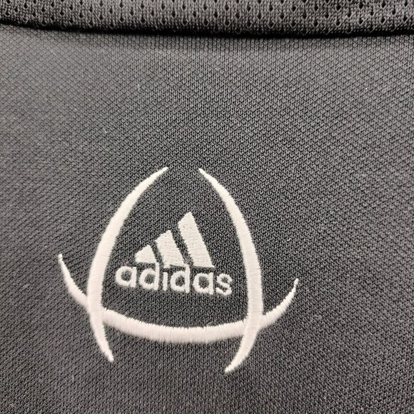 Adidas Juventus Track Jacket Full Zip Black White 3 Stripe ClimaCool Men's M - Picture 10 of 10